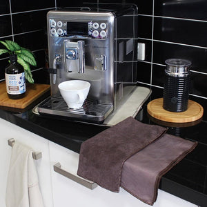 Eco Cloth Coffee Machine 2 Pack - With Bonus Glass/Window Cloth
