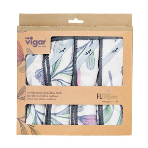 Florganic Microfibre Cloth 4pc