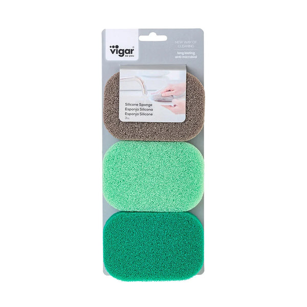 Florganic Silicone Sponge 3pc