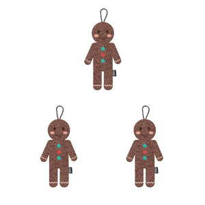 Gingerbread Man Scrubber Sponge - 3 Pack