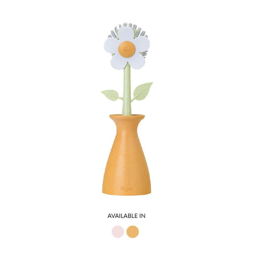 Florganic Dish Brush with Vase