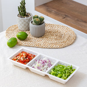 Prepara 3-Section Tray - Calavera Calm