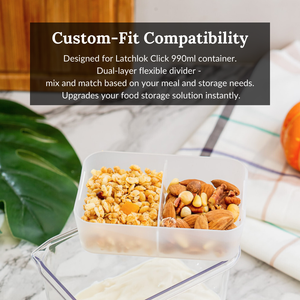 2pc Divider for 990ml Container