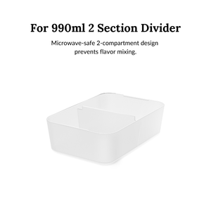 2pc Divider for 990ml Container