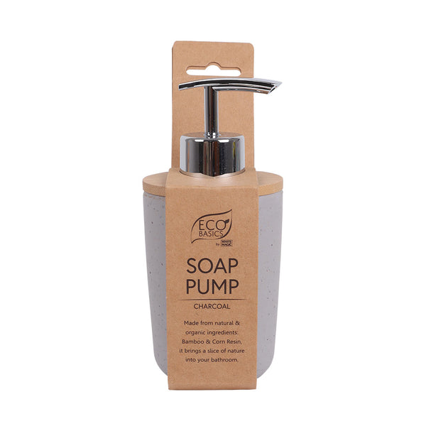 Eco Basics Soap Pump - Charcoal
