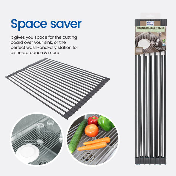 White Magic Drying Rack and Trivet