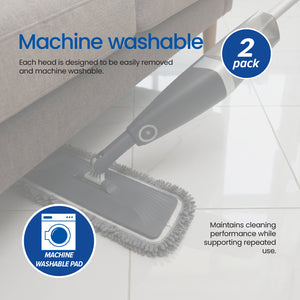White Magic Spray Mop Dry Pad Refill - 2 Pack