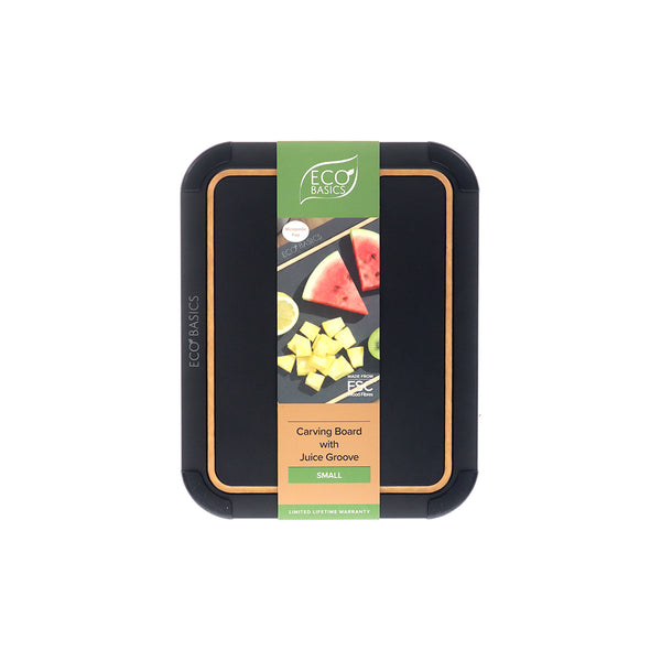 Eco Basics Carving Board with Juice Groove - Small