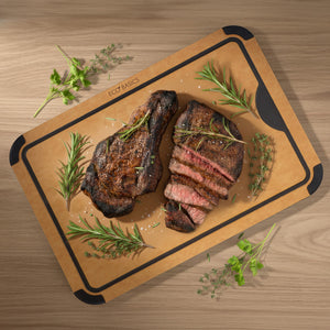 Eco Basics Carving Board with Juice Groove - Large