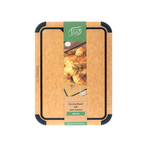 Eco Basics Carving Board with Juice Groove - Medium