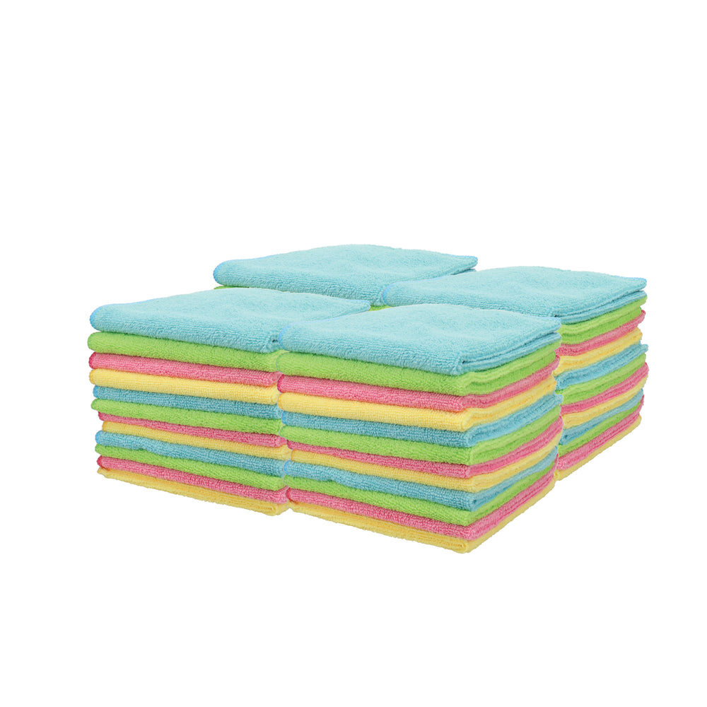 White Magic Eco Cloth Recycled General Purpose Microfibre Cleaning Cloth 48 Pack