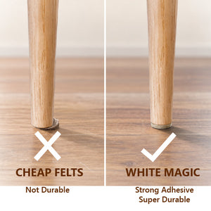 White Magic Heavy Duty Felt Pads - 278 pcs