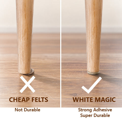 White Magic Heavy Duty Felt Pads - 278 pcs
