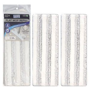 White Magic Flat Mop Refill 2 Pack
