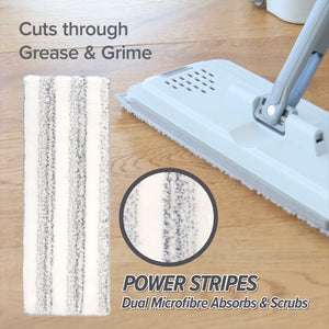 White Magic Flat Mop Refill 2 Pack