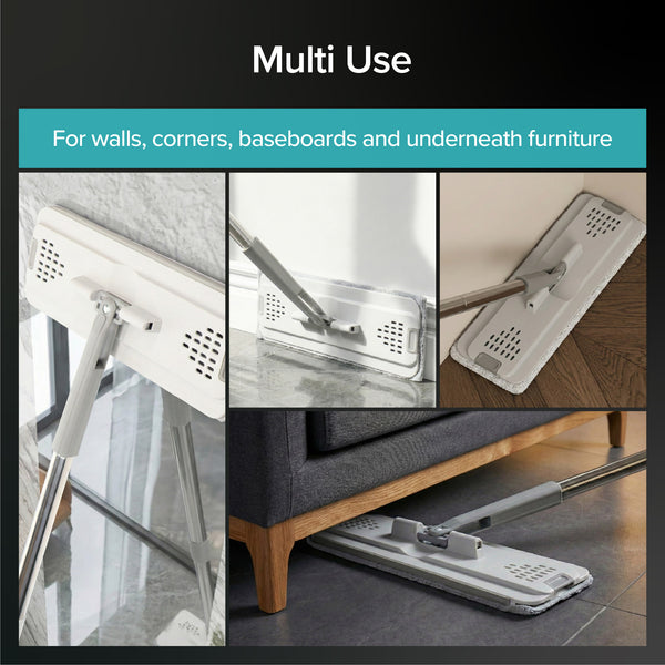 White Magic Flat Mop Refill 2 Pack