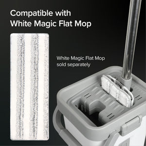 White Magic Flat Mop Refill 2 Pack