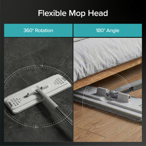 White Magic Flat Mop & Bucket Set