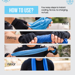 White Magic Instant Cooling Towel