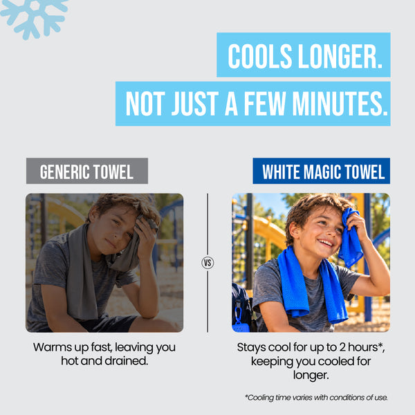 White Magic Instant Cooling Towel