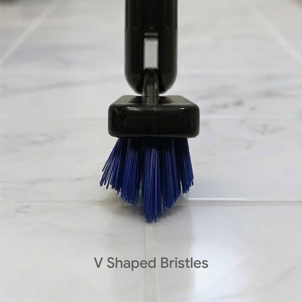 White Magic Long Handle Grout Brush