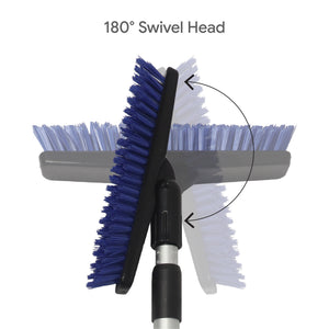 White Magic Long Handle Grout Brush