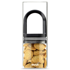 Evak Black Rubberised Classic Handle- Large- 1.36L