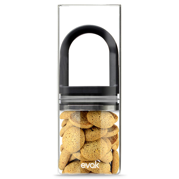Evak Black Rubberised Classic Handle- Large- 1.36L