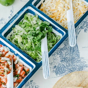 Prepara Taco Spoon - Set of 2 - Coastal Stripe