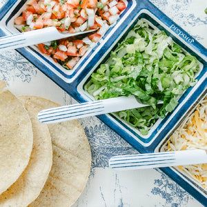 Prepara Taco Spoon - Set of 2 - Coastal Stripe