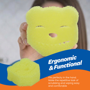 Scrubtastic Scrub & Wipe Sponge 1 Pack