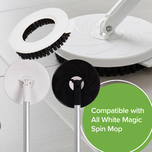 White Magic Spin Mop Scrubbing Brush