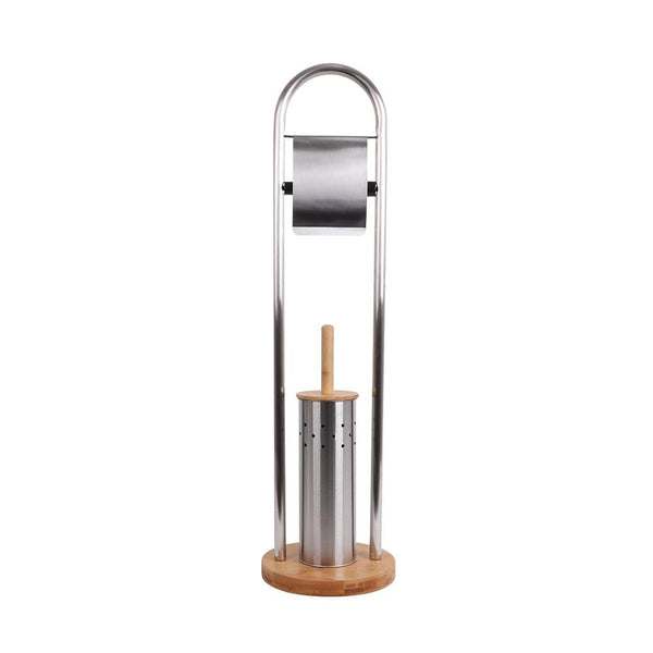 Eco Basics Toilet Roll Dispenser & Brush