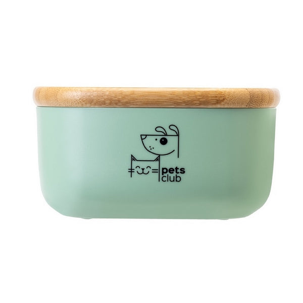 Vigar Pets Club Bamboo Treat Jar - Small