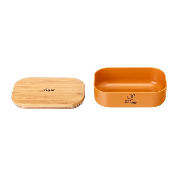 Vigar Pets Club Bamboo Treat Jar - Large