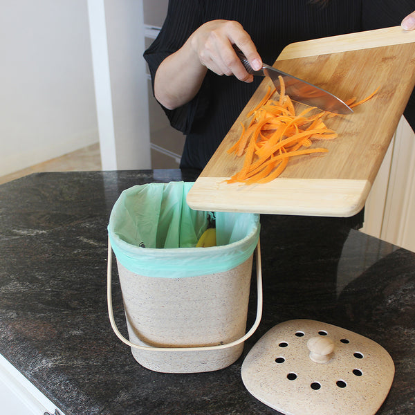 Eco Basics Kitchen Compost Waste Bin 6L