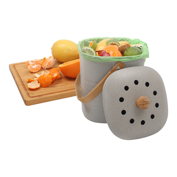 Eco Basics Kitchen Compost Waste Bin 6L