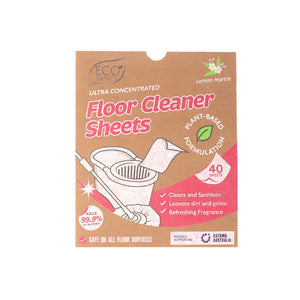 Eco Basics Floor Cleaner Sheets 40 pack - Lemon Myrtle
