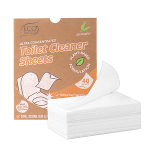 Eco Basics Toilet Cleaner Sheets 40 pack - Ecucalytus