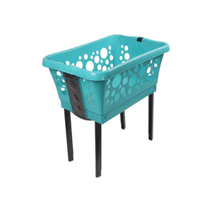 White Magic Laundry Basket On Legs