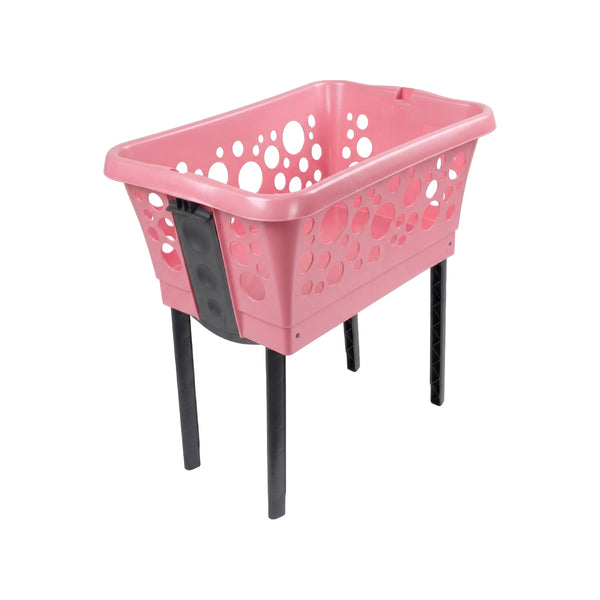White Magic Laundry Basket On Legs