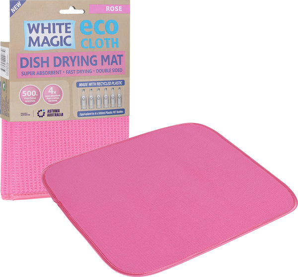 Dish Drying Mat Rose