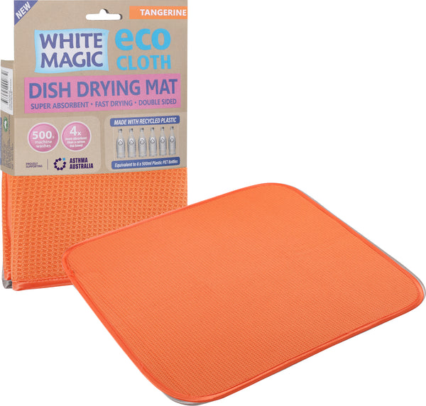 Dish Drying Mat Tangerine