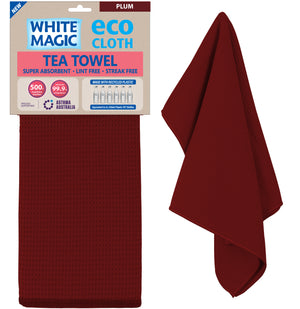Tea Towel Single Plum