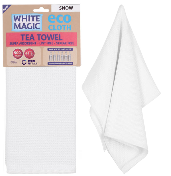 Tea Towel Single Snow