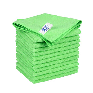 White Magic Eco Cloth Recycled General Purpose Microfibre Cleaning Cloth 12 Pack