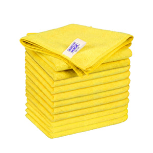 White Magic Eco Cloth Recycled General Purpose Microfibre Cleaning Cloth 12 Pack