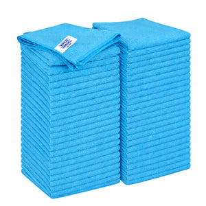 White Magic Eco Cloth Recycled General Purpose Microfibre Cleaning Cloth 50 Pack