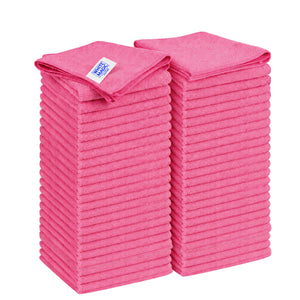 White Magic Eco Cloth Recycled General Purpose Microfibre Cleaning Cloth 50 Pack