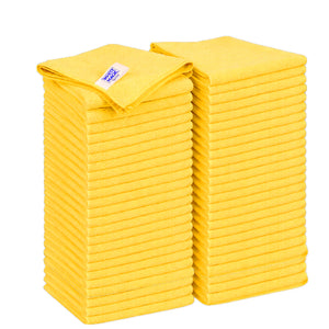 White Magic Eco Cloth Recycled General Purpose Microfibre Cleaning Cloth 50 Pack